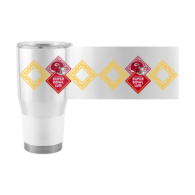 Kansas City Chiefs 30oz SB 58 Bound Stainless Tumbler