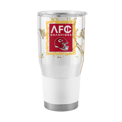 Kansas City Chiefs 30oz Conference Champs Stainless Tumbler