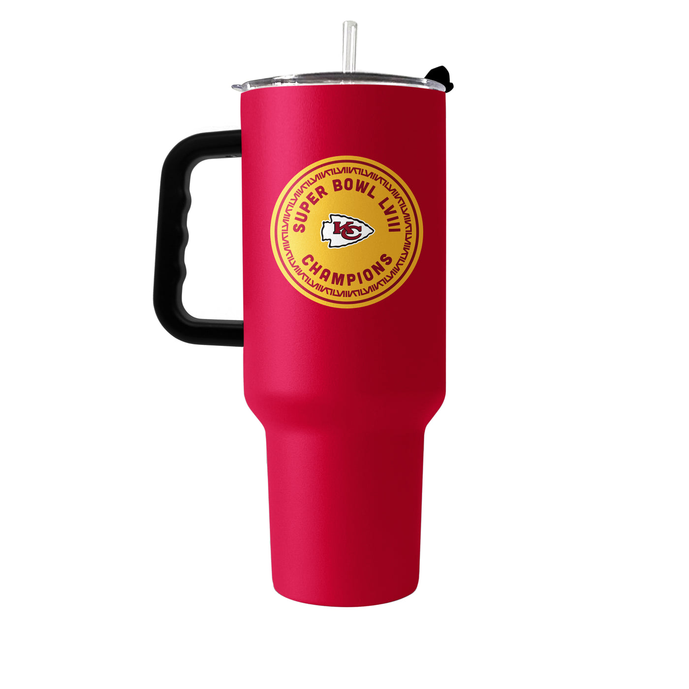 Kansas City Chiefs 40oz SB 58 Champions Powder Coat Tumbler