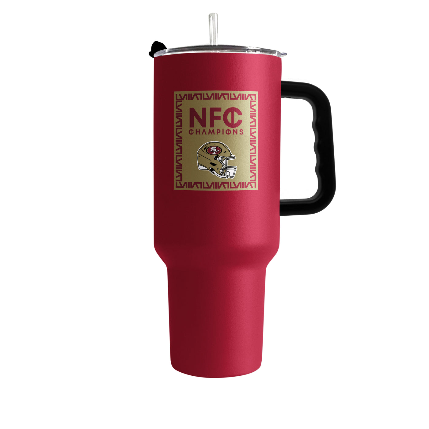 San Francisco 49ers 40oz NFC Conference Champs Powder Coat Tumbler