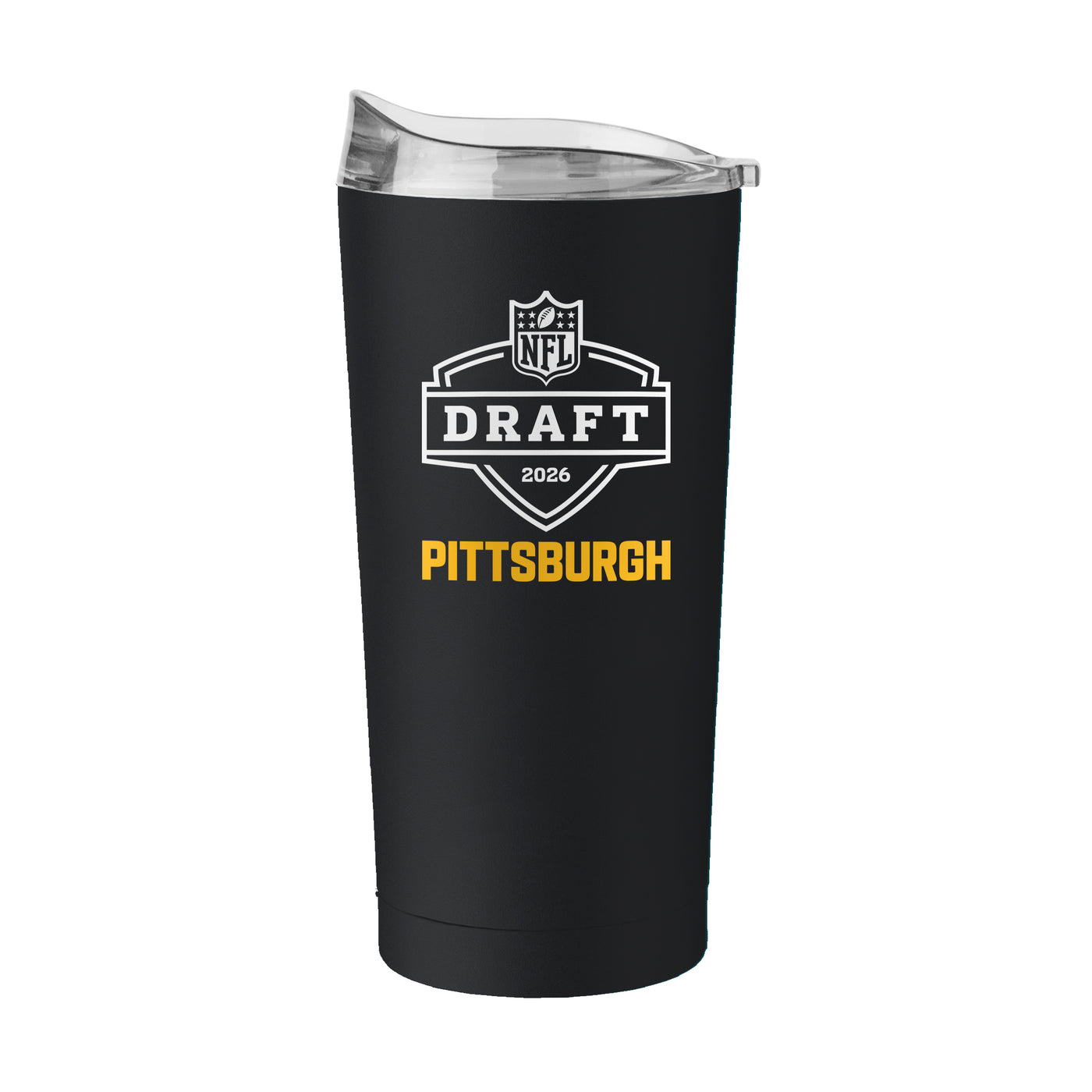 2026 NFL Draft Black 20oz Powder Coat Tumbler