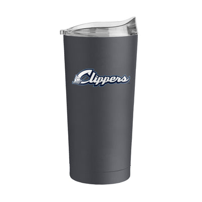 Columbus Clippers 20oz Flipside Charcoal Powder Coat Tumbler