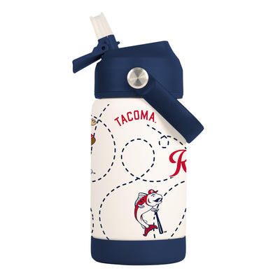 Tacoma Rainiers 12oz Mascot SS Kids Bottle