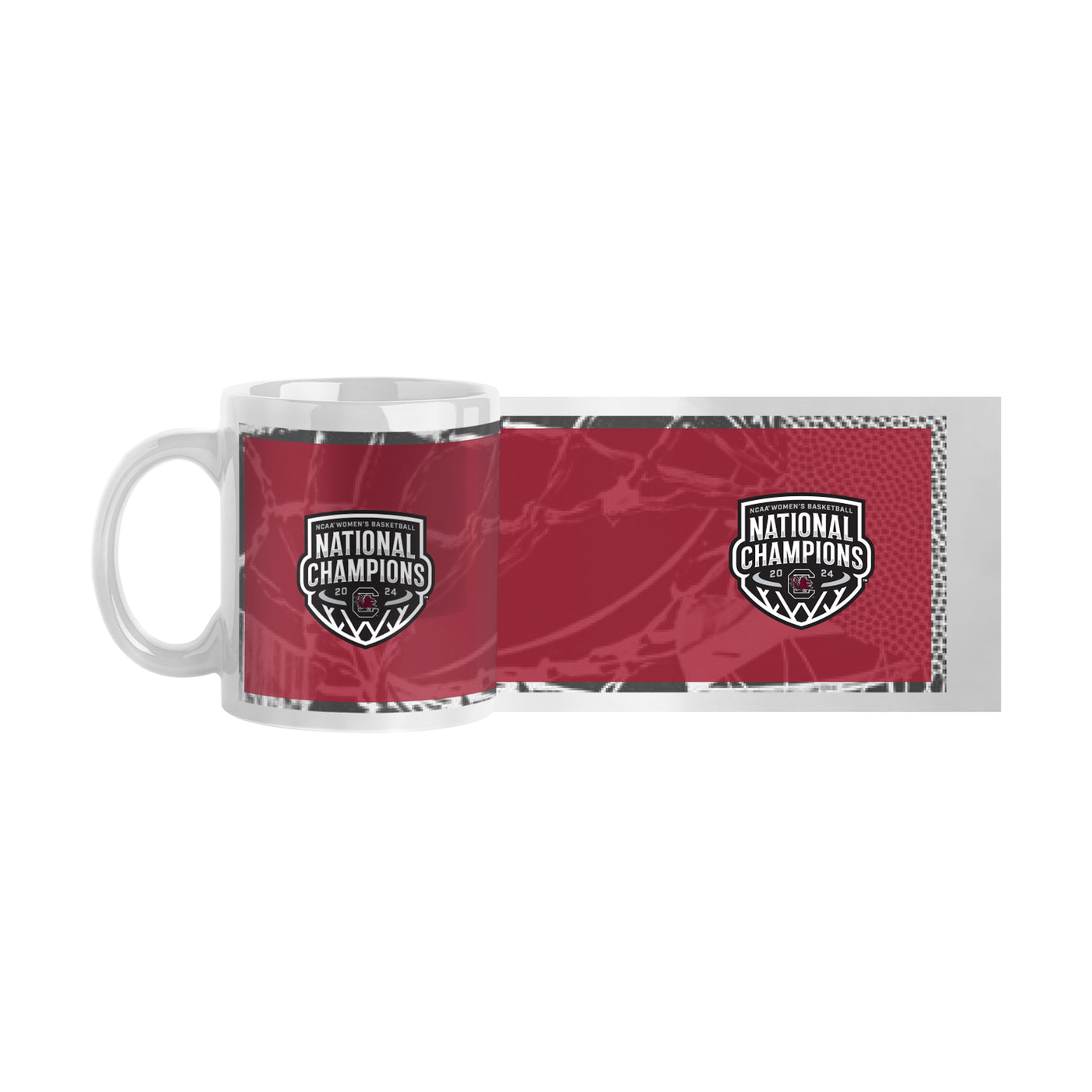 South Carolina 11oz 2024 Womens Basketball Champions Sublimated Mug