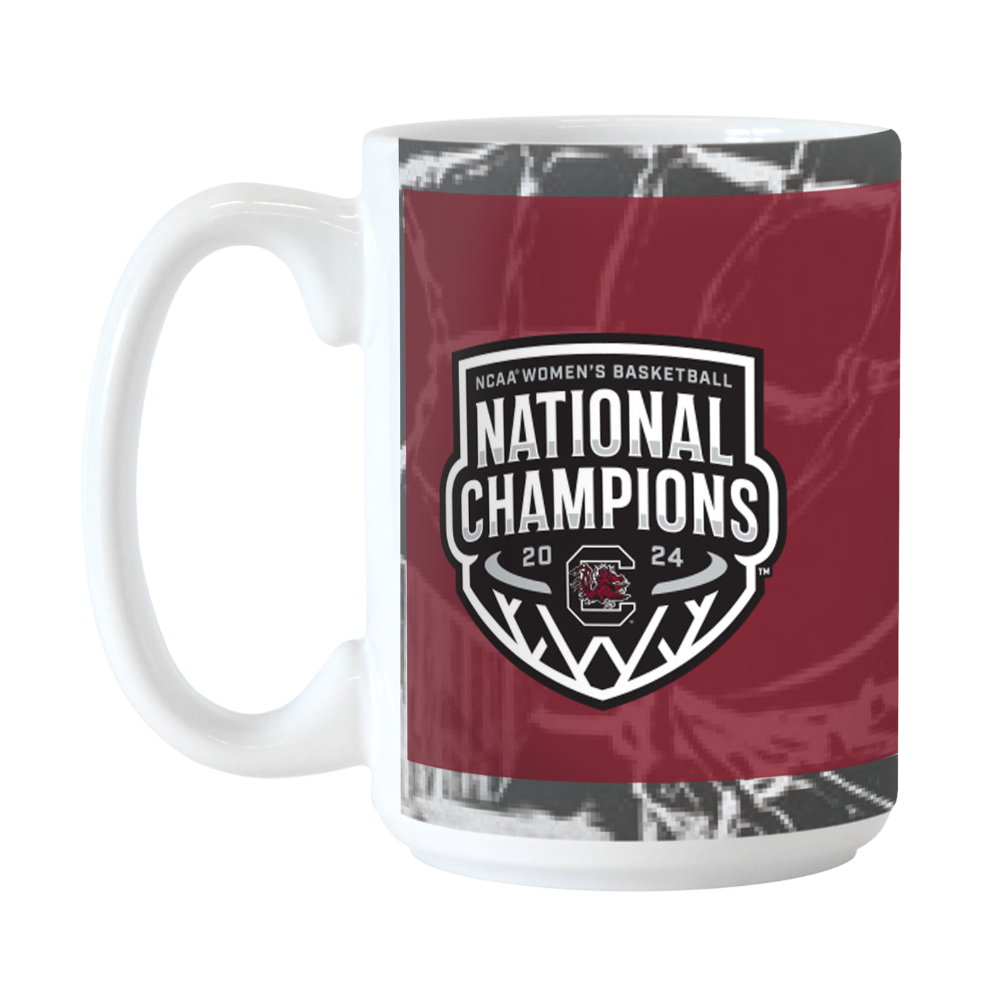 South Carolina 15oz 2024 Women’s Basketball Champions Sublimated Mug