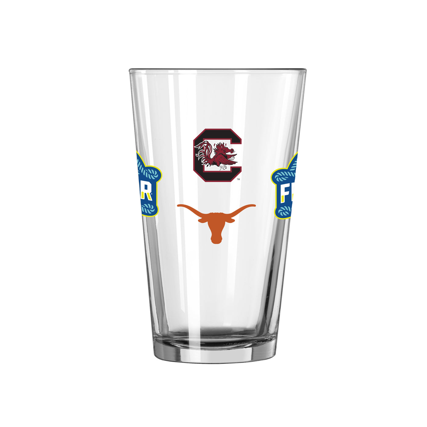 2025 Womens Basketball Final 4 Teams 16oz Pint Glass