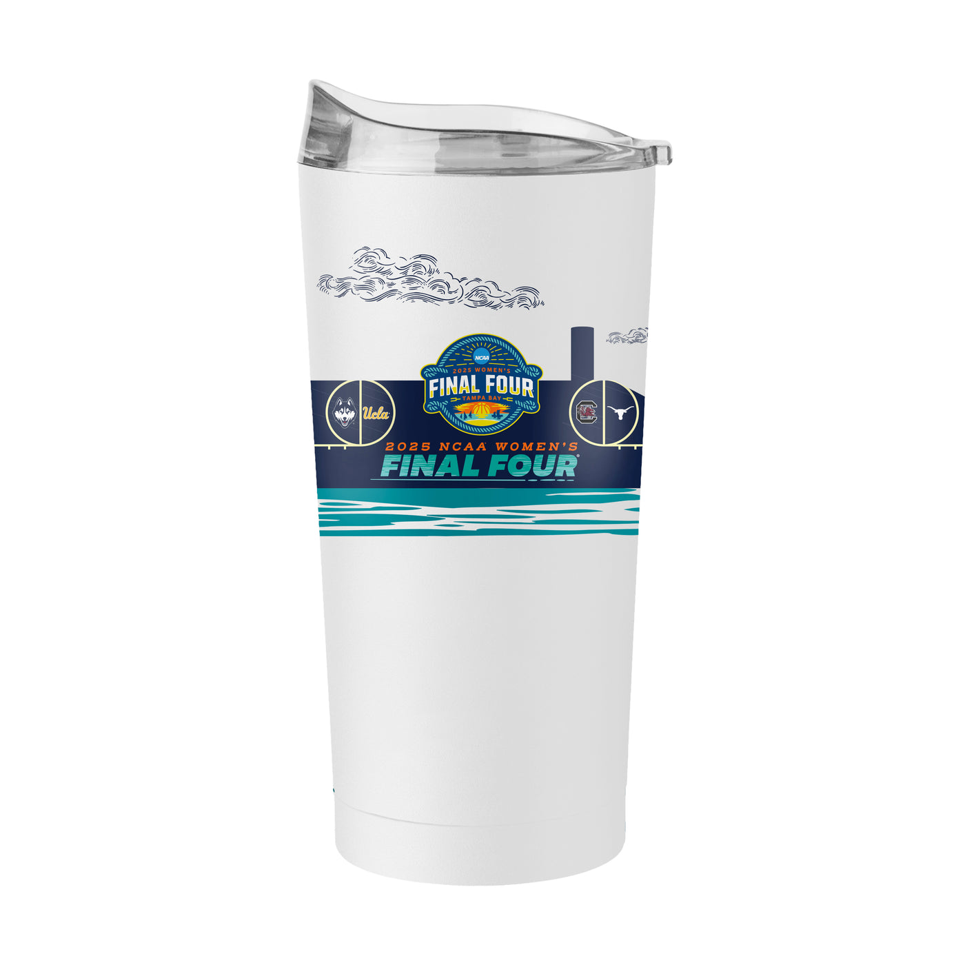 2025 Womens Basketball Final 4 Teams 20oz PC Tumbler