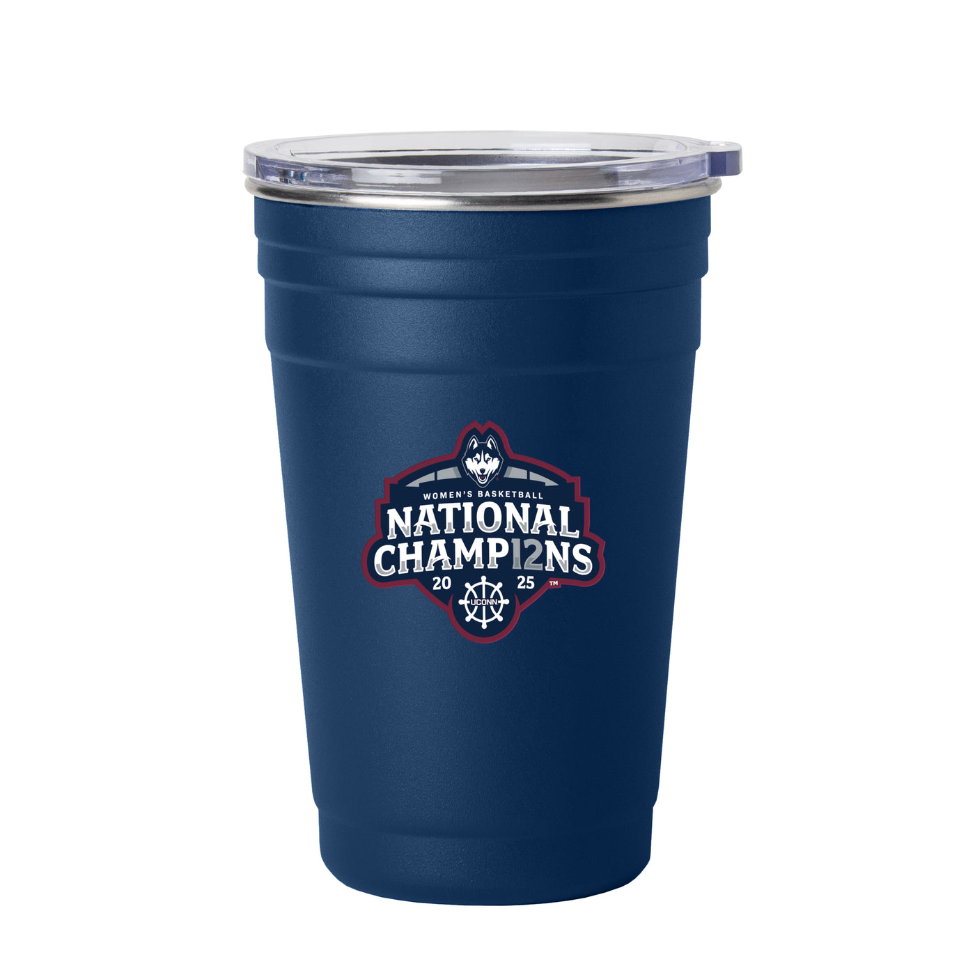 UCONN 2025 Womens Basketball Champions 22oz Stainless Cup