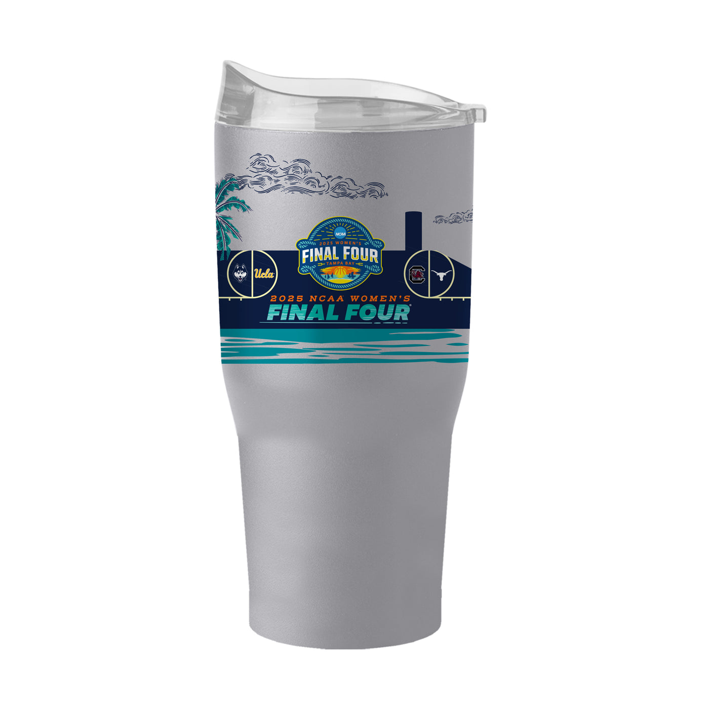 2025 Womens Basketball Final 4 Teams 30oz PC Tumbler