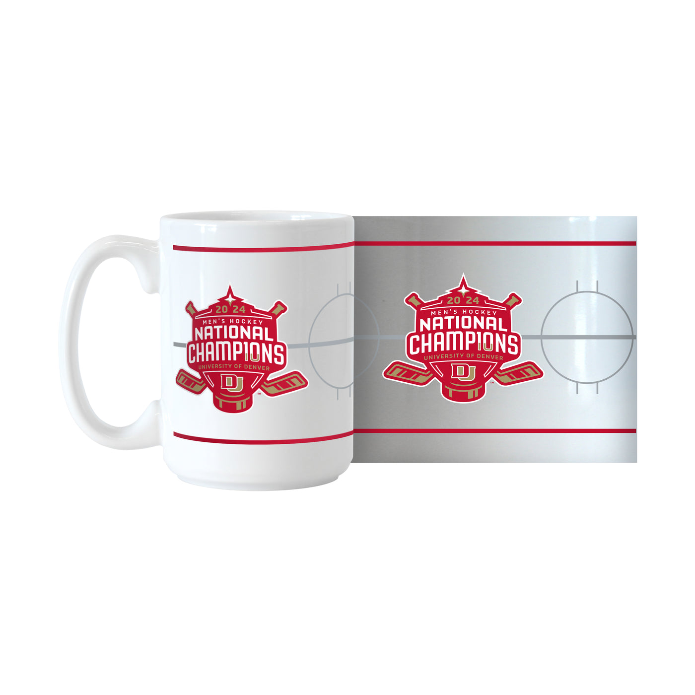 Denver 15oz 2024 Mens Hockey Champions Sublimated Mug