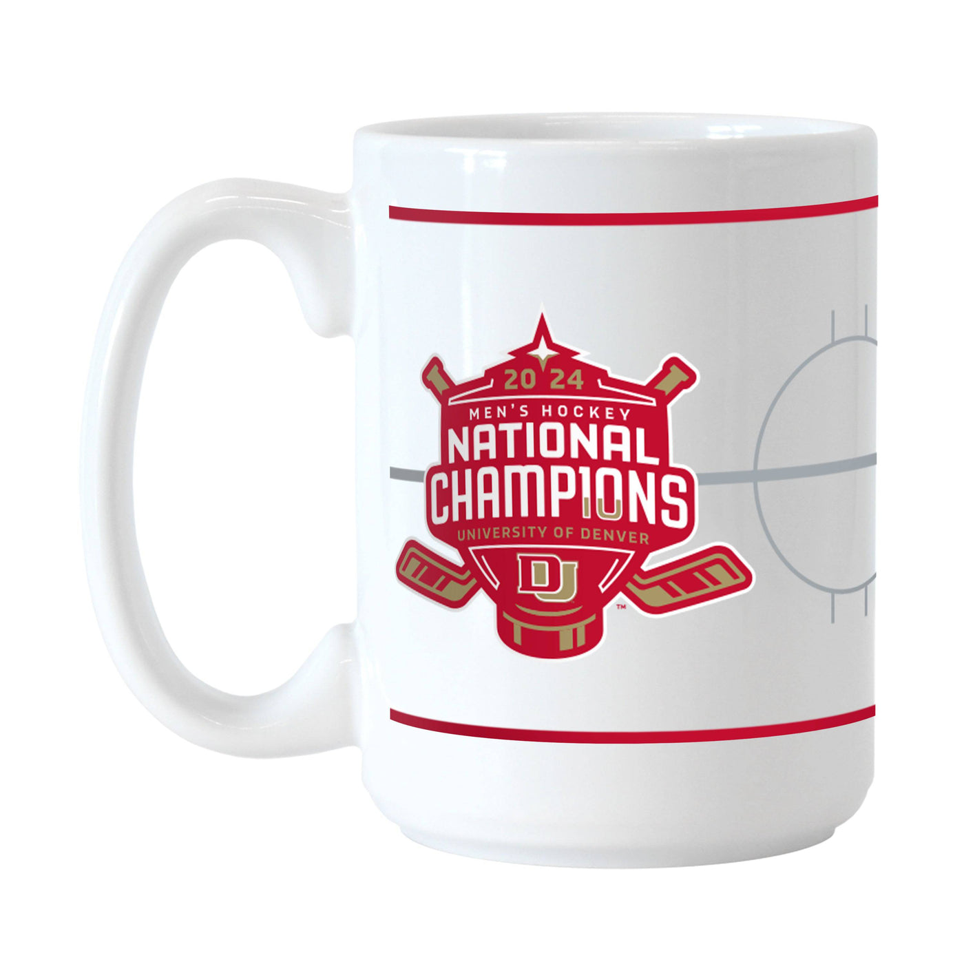 Denver 15oz 2024 Mens Hockey Champions Sublimated Mug