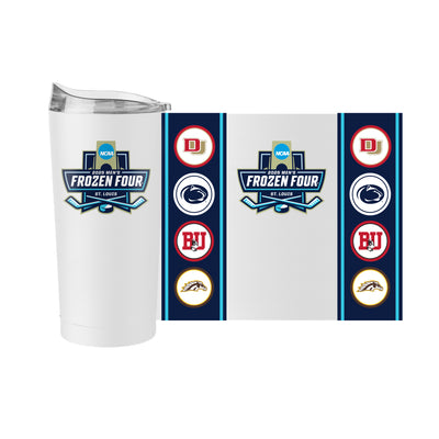 2025 Mens Hockey Frozen Four Teams 20oz PC Tumbler