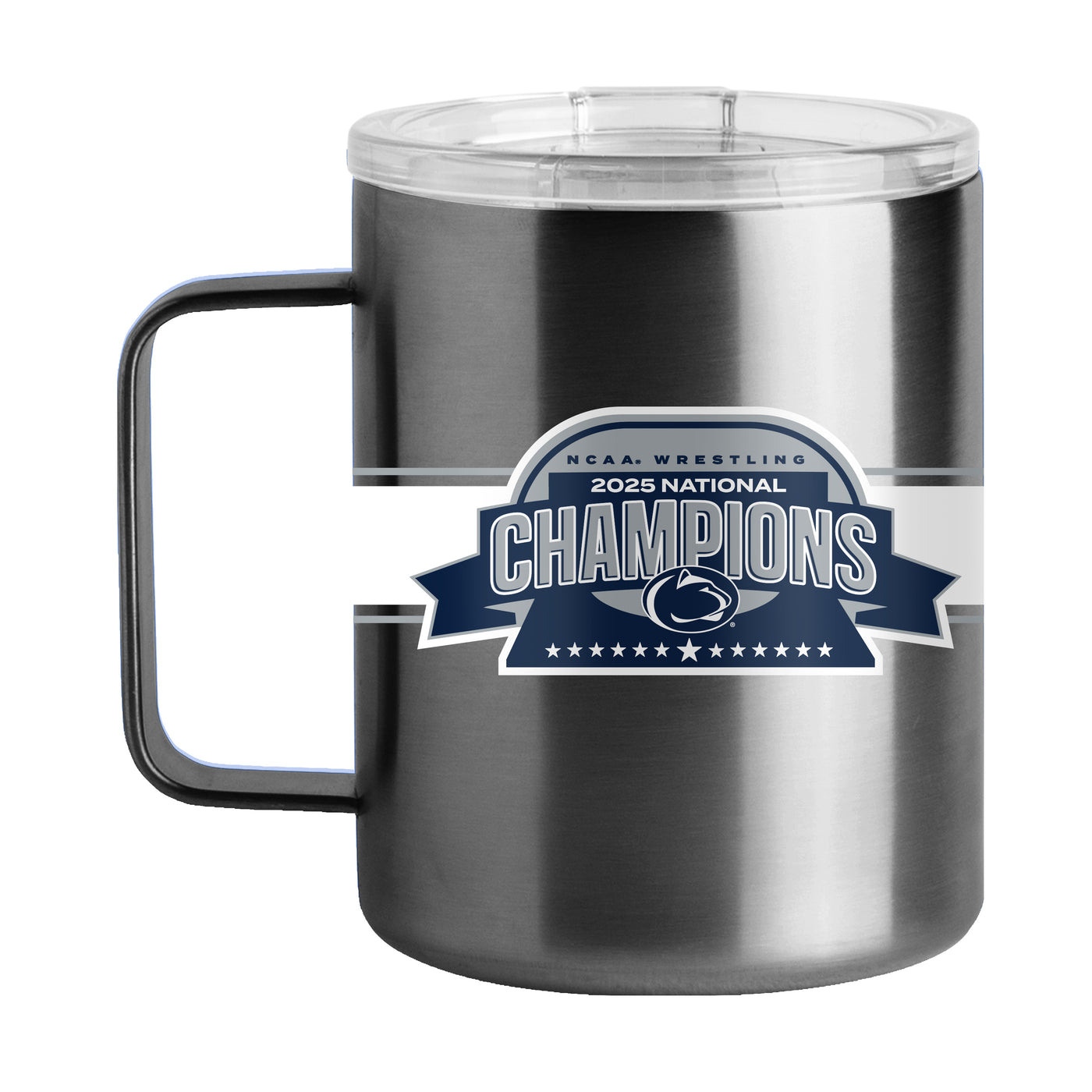 2025 Mens Wrestling Champions 15oz Stainless Mug