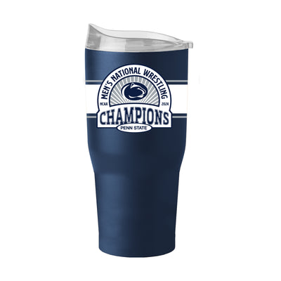 Penn State 30oz 2024 Men's Wrestling Champions Powder Coat Tumbler