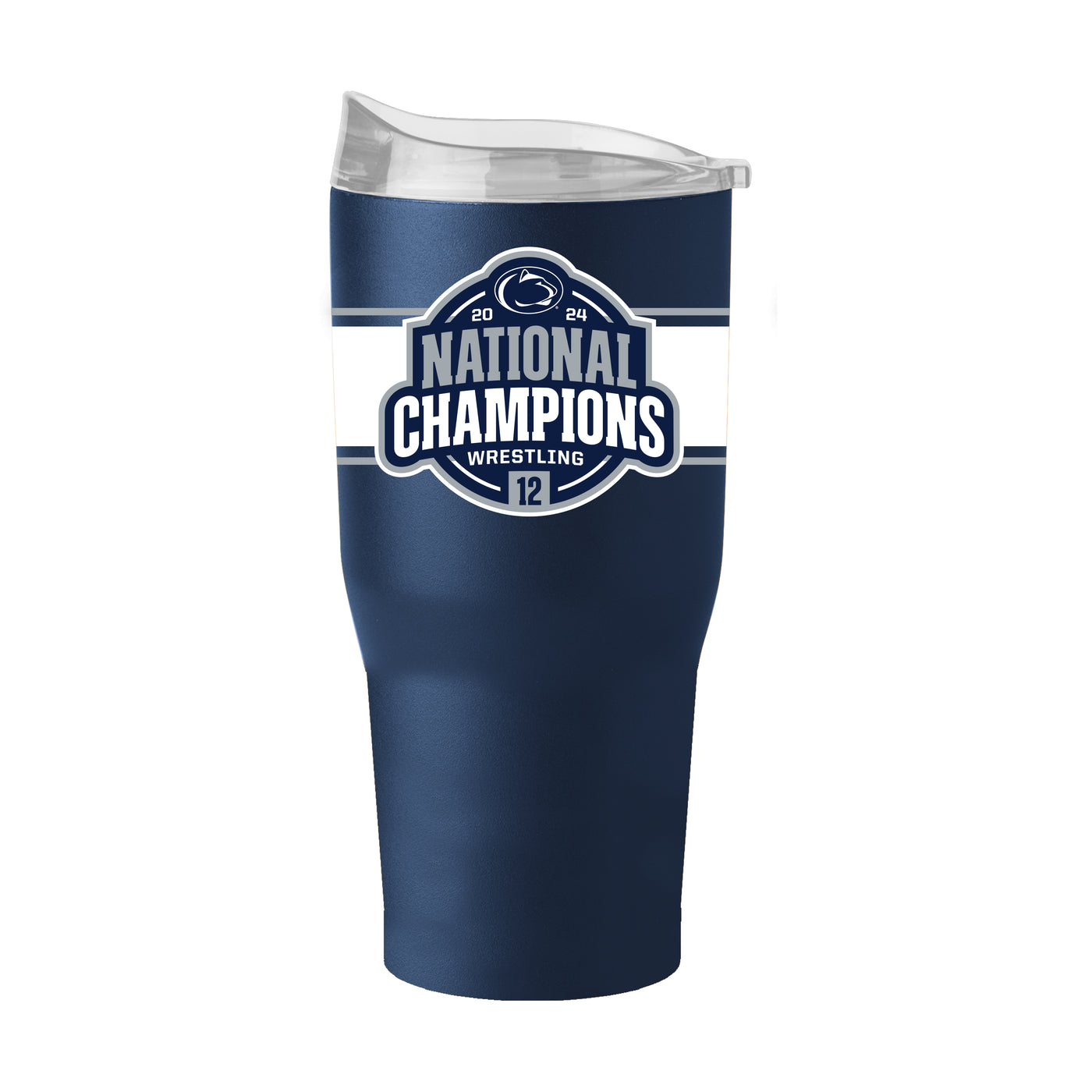 Penn State 30oz 2024 Men's Wrestling Champions Powder Coat Tumbler