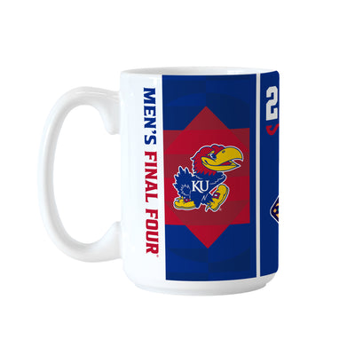 Kansas 15oz Final Four Bound Sublimated Mug