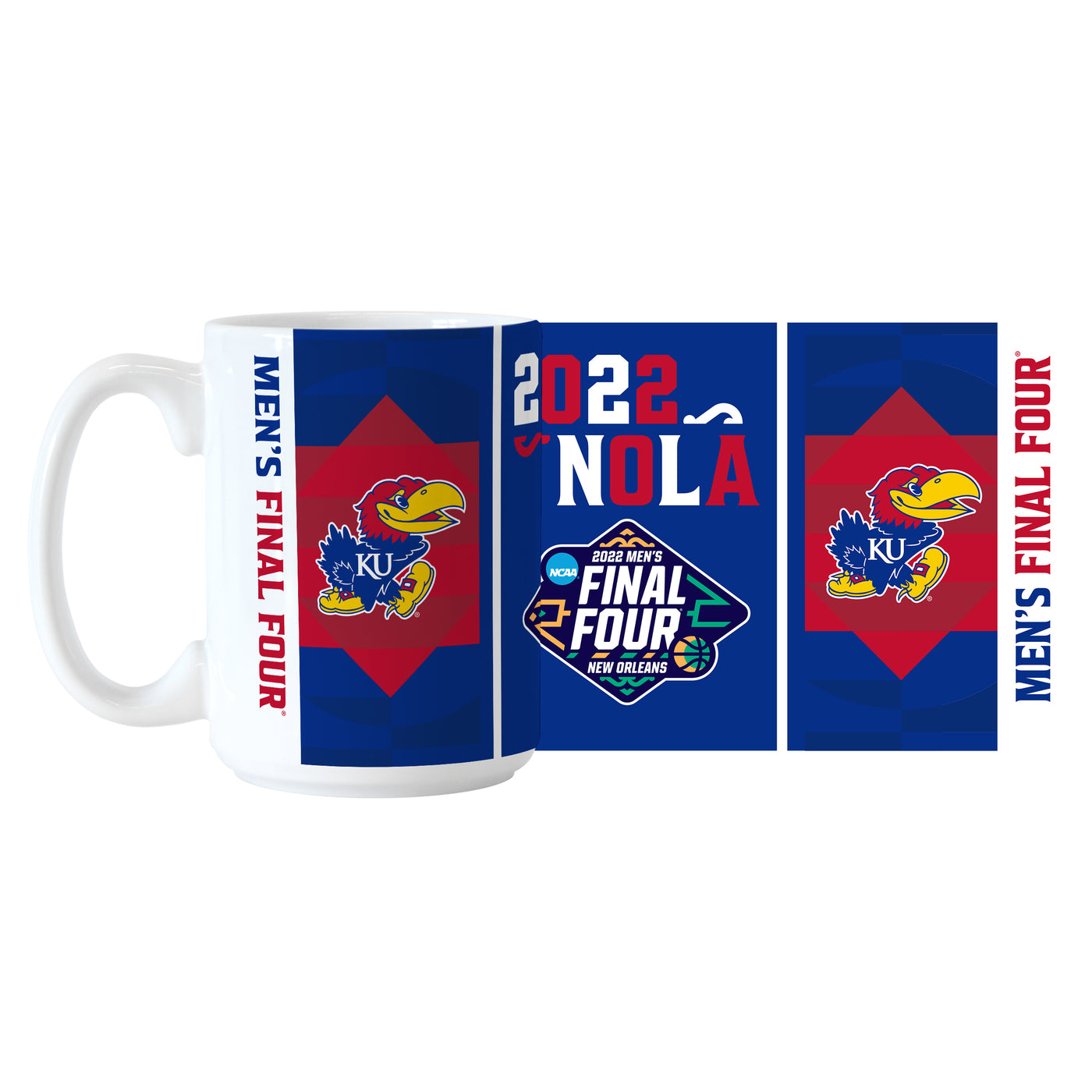 Kansas 15oz Final Four Bound Sublimated Mug