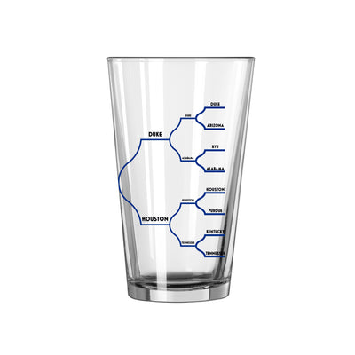 Florida 2025 Mens Basketball Champions 16oz Bracket Pint Glass