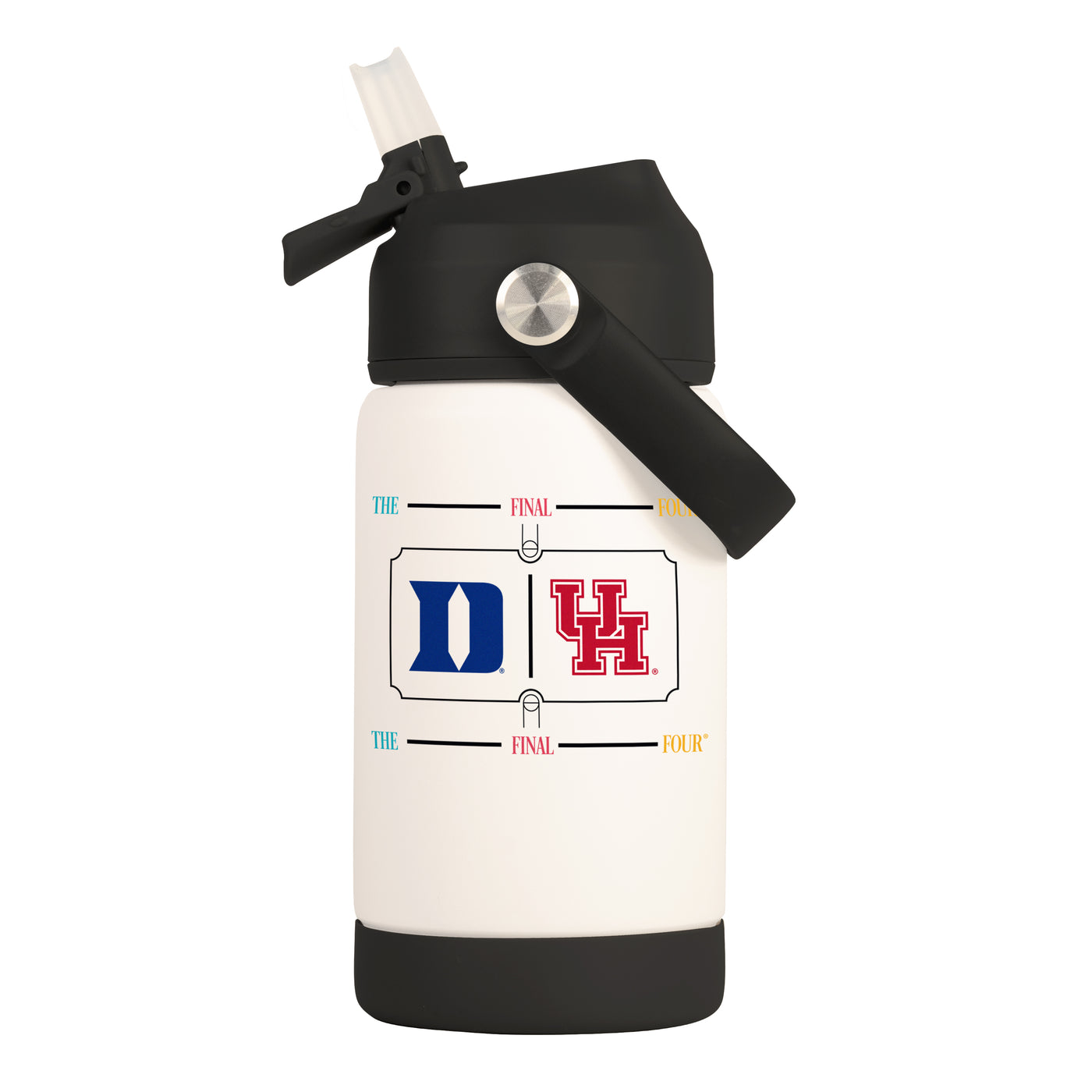 2025 Mens Basketball Final 4 Teams 12oz Kids Bottle