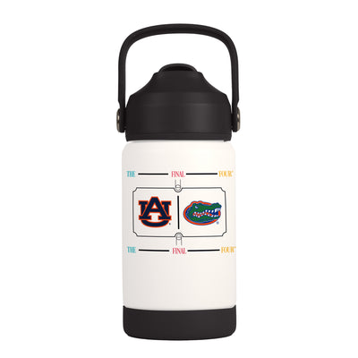 2025 Mens Basketball Final 4 Teams 12oz Kids Bottle