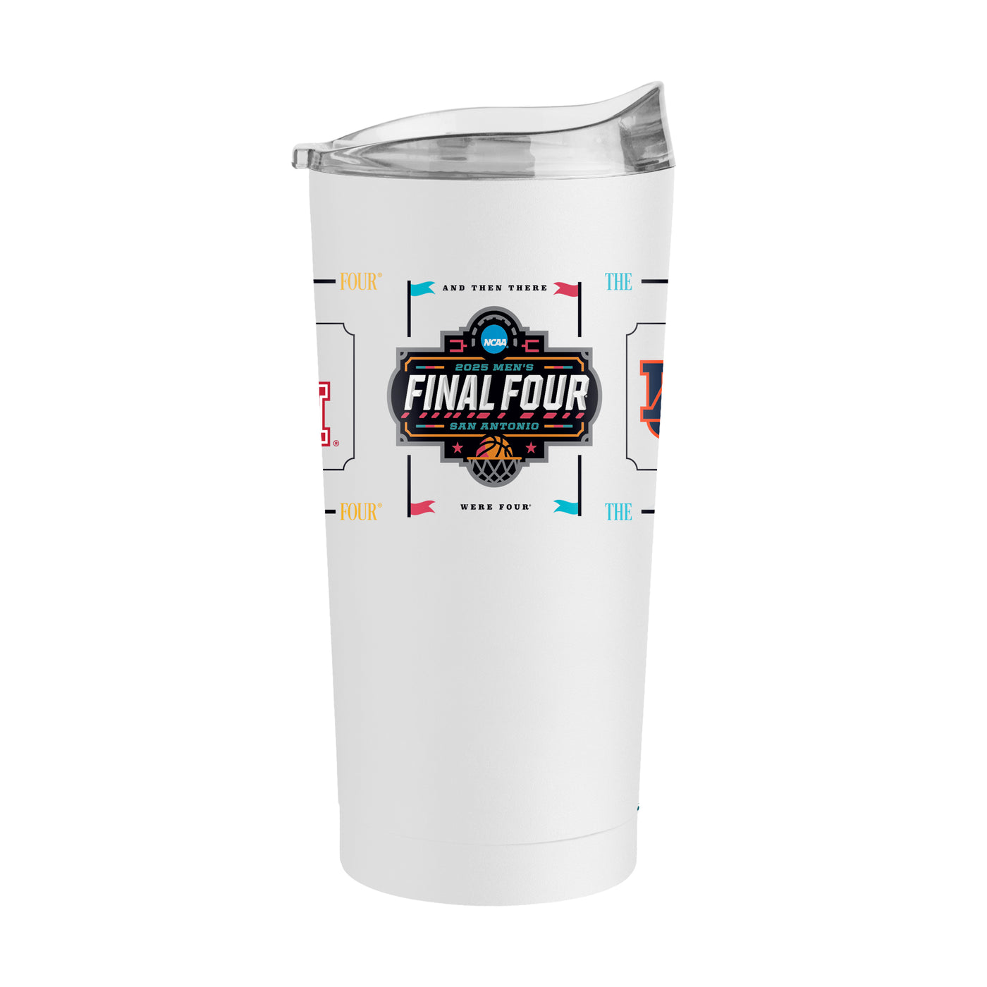 2025 Mens Basketball Final 4 Teams 20oz Wrap PC Tumbler