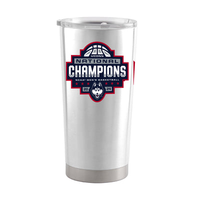 UConn 2024 Men's Basketball Champions 20oz Stainless Tumbler