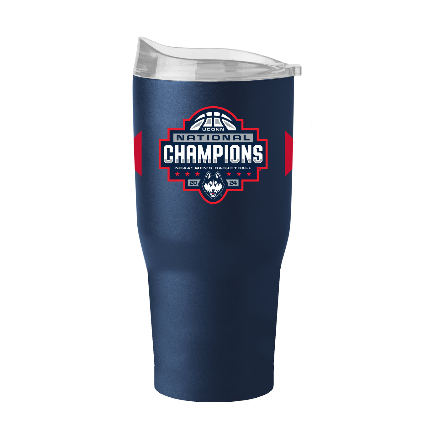 UConn 2024 Men's Basketball Champions 30oz Powder Coat Tumbler