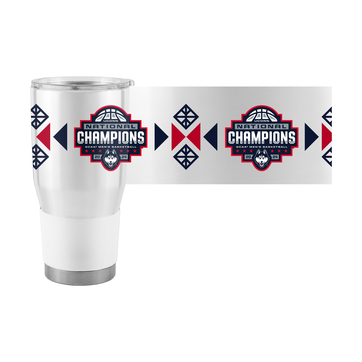 UConn 2024 Men's Basketball Champions 30oz Stainless Tumbler