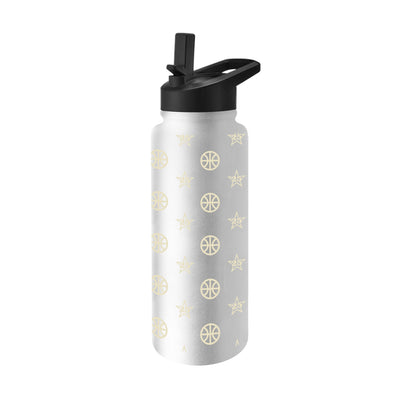 Florida 2025 Mens Basketball Champions 34oz Pattern Quencher Bottle