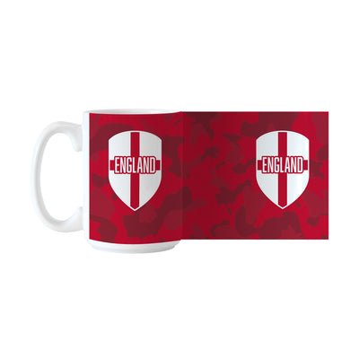 England 15oz Camo Sublimated Mug - Logo Brands