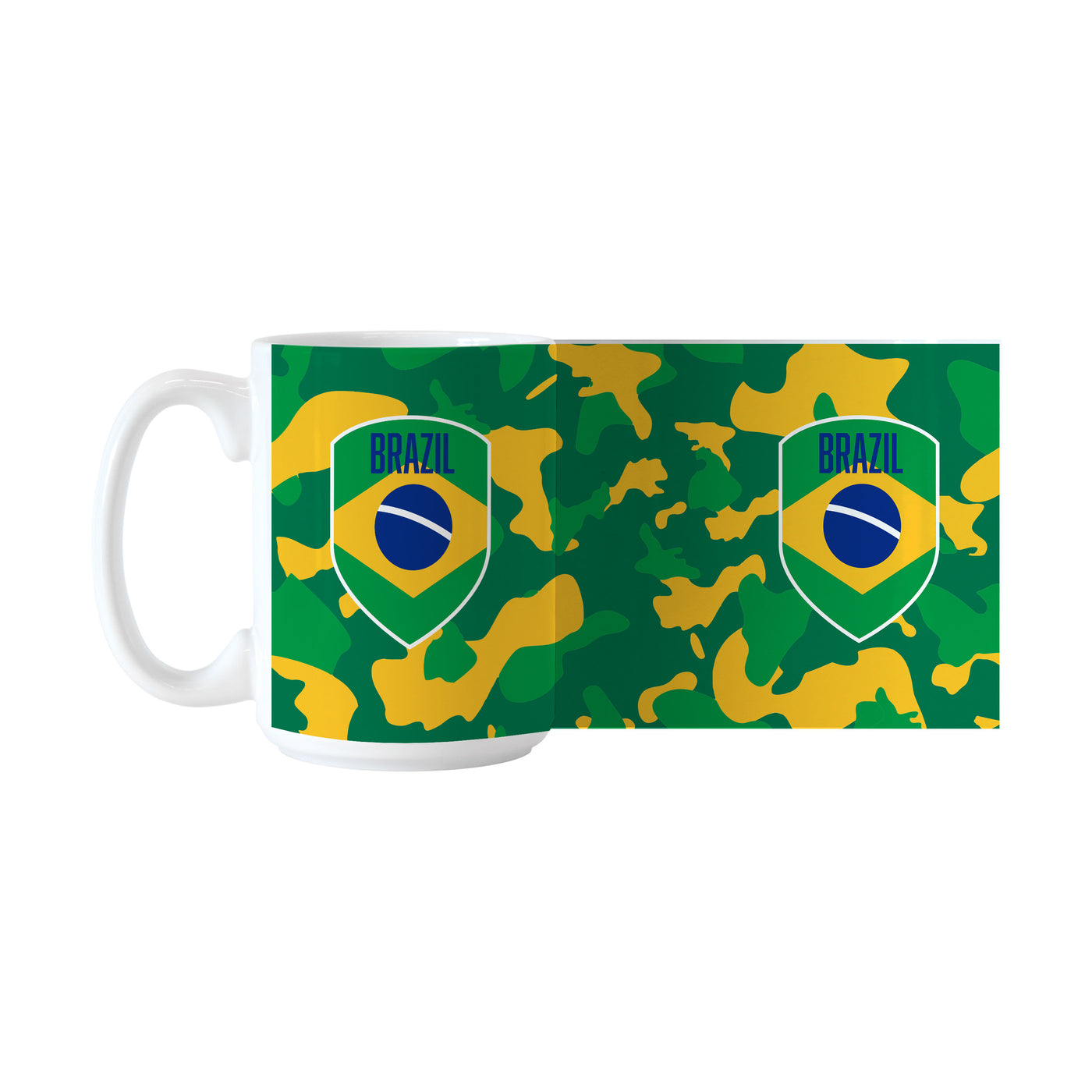 Brazil 15oz Camo Sublimated Mug