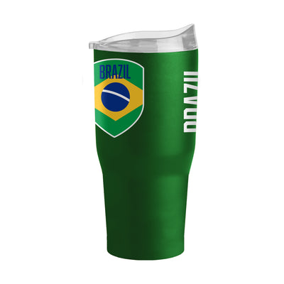 Brazil 30oz Gameday Powder Coat Tumbler