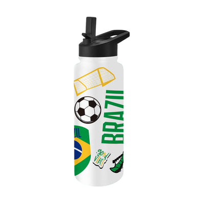 Brazil 34oz Native Quencher Bottle - Logo Brands