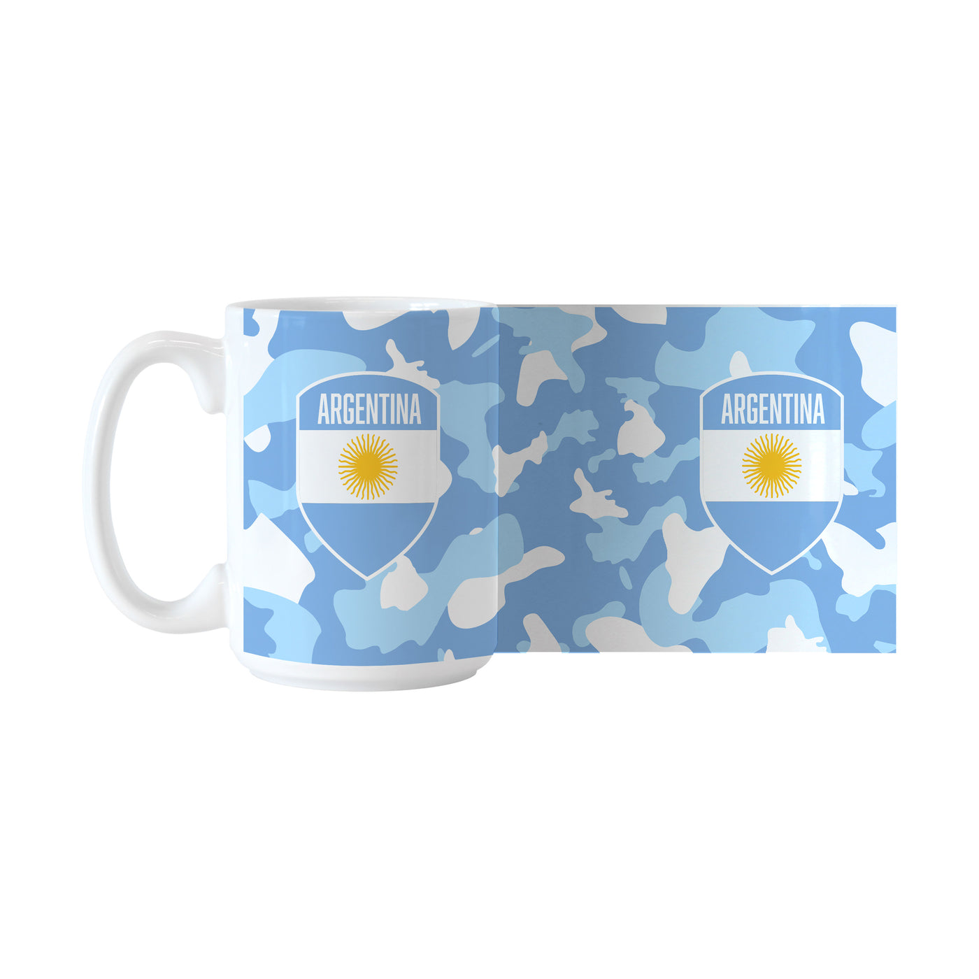 Argentina 15oz Camo Sublimated Mug