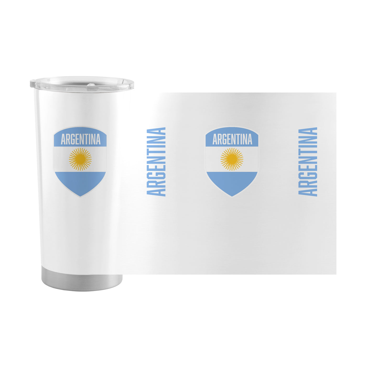 Argentina 20oz Gameday Stainless Steel Tumbler