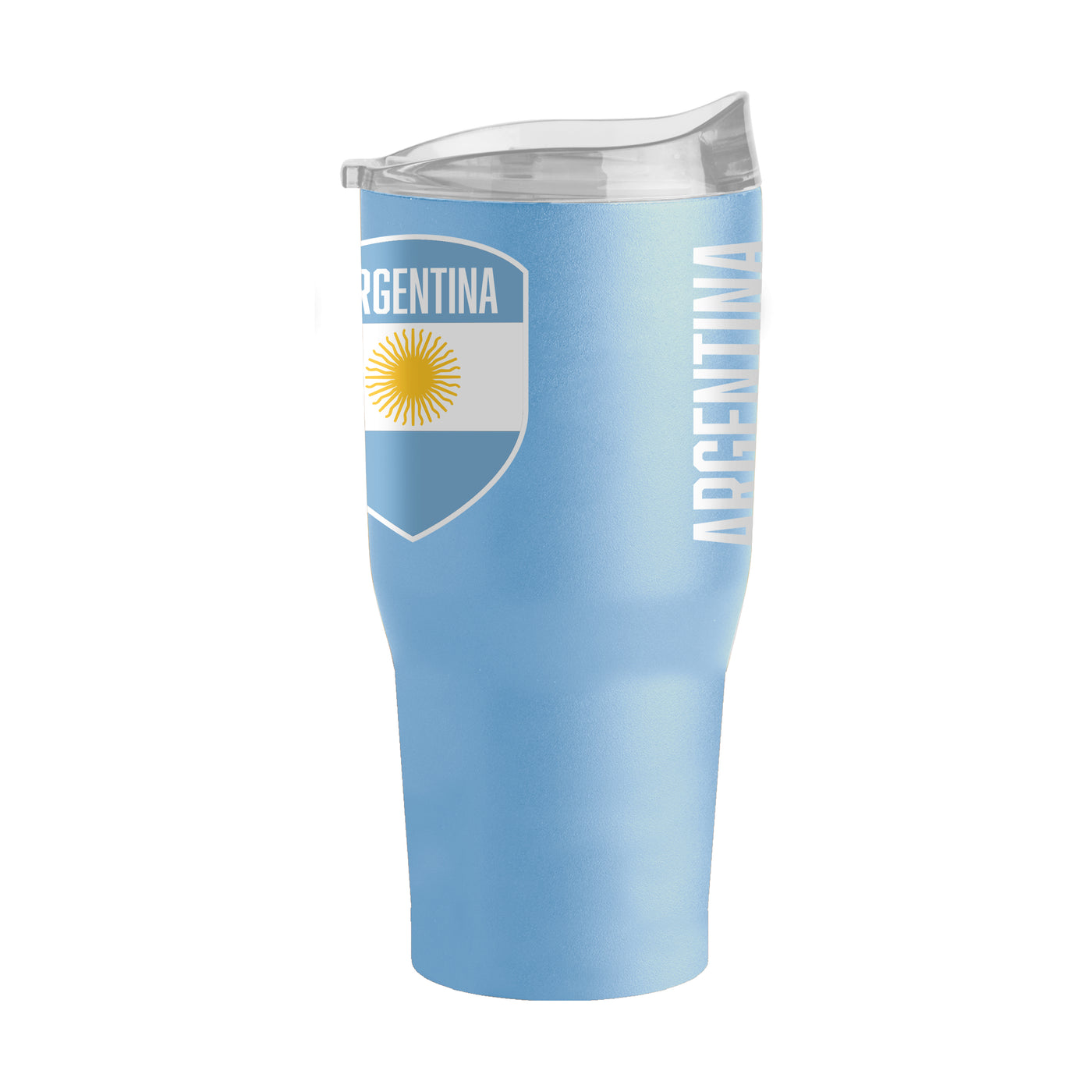 Argentina 30oz Gameday Powder Coat Tumbler