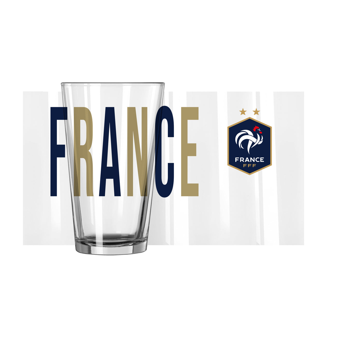 France FC 16oz Overtime Pint Glass