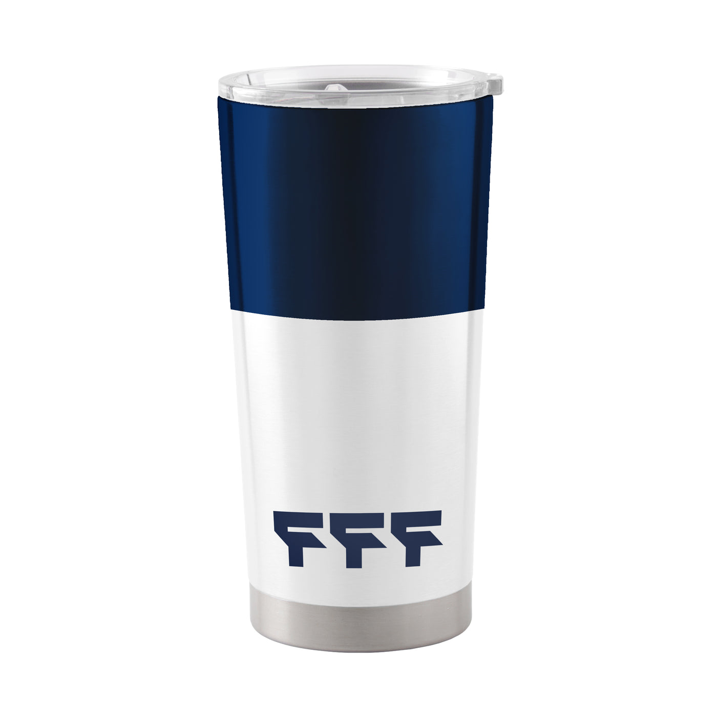 France FC 20oz Colorblock Stainless Tumbler