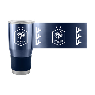 France Men's National Soccer 30oz Stainless Tumbler