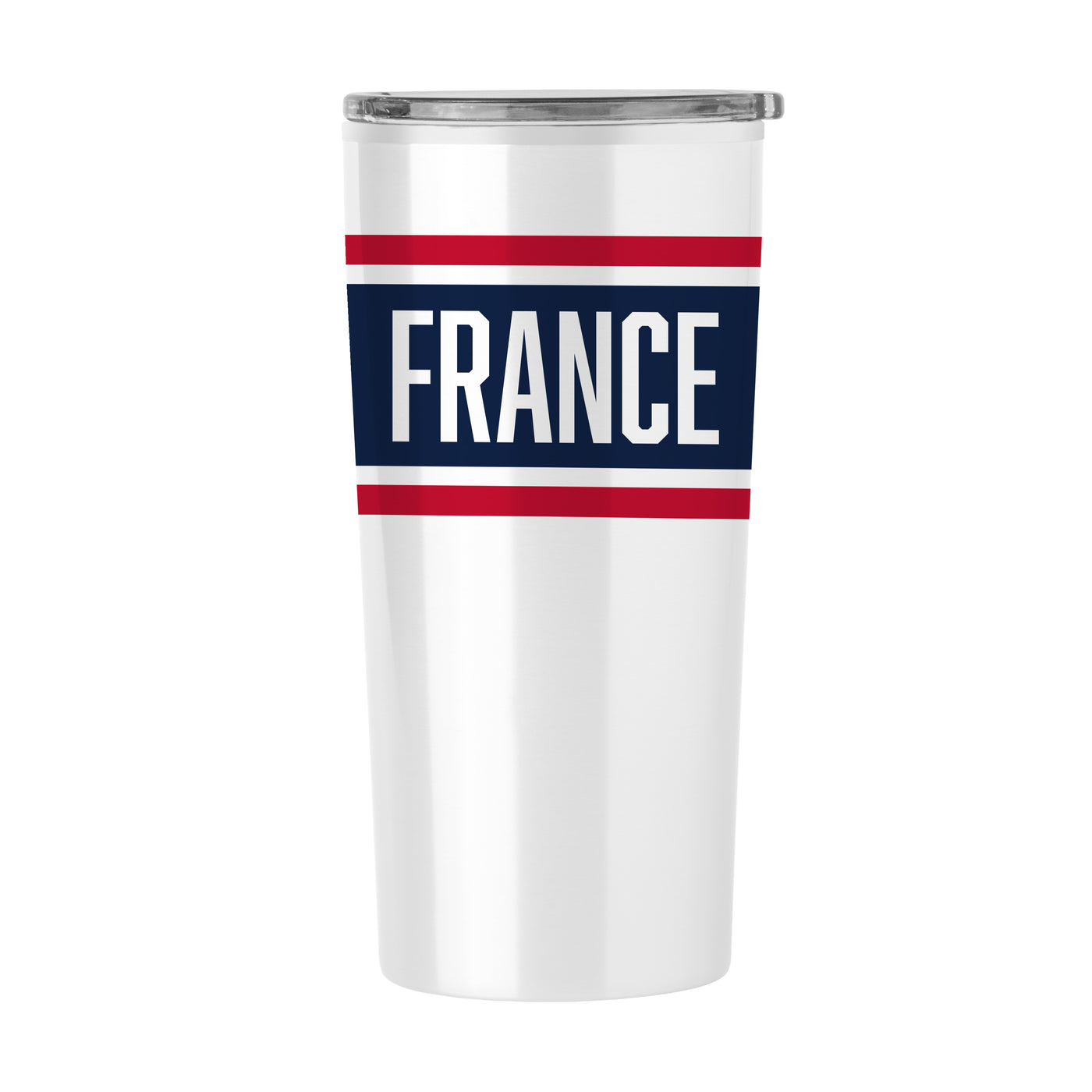 France Men's National Soccer Team 20oz Stripe Fusion Tumbler