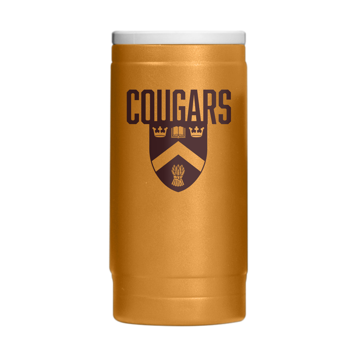 Regina 12oz Oak Huddle Powder Coat Slim Can Coolie - Logo Brands