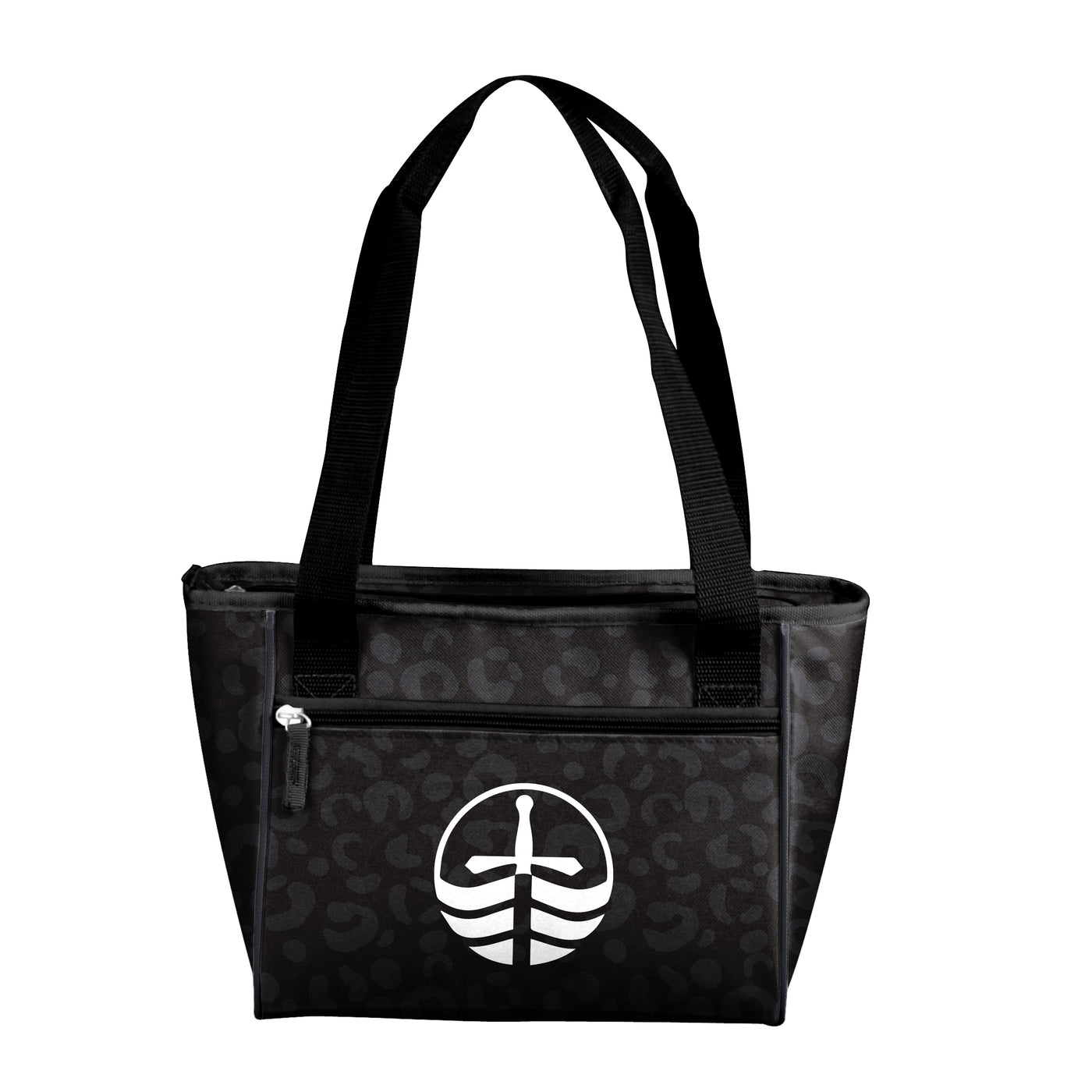 Trent University Leopard Print 16 Can Cooler Tote