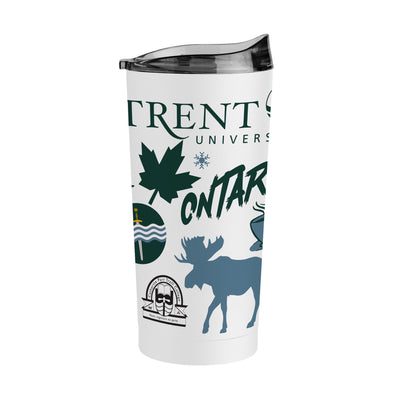 Trent University 20oz Native Powder Coat Tumbler - Logo Brands