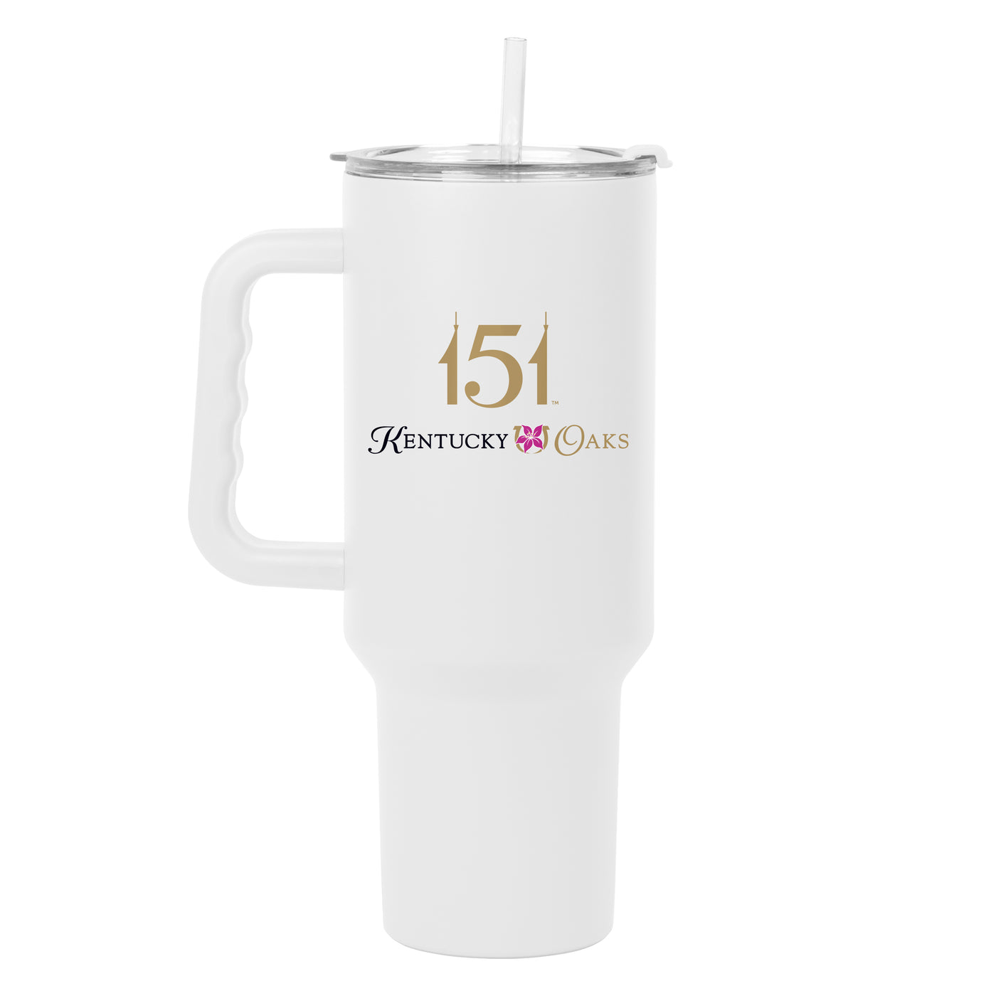 Kentucky Oaks 151st 40oz Powder Coat Tumbler