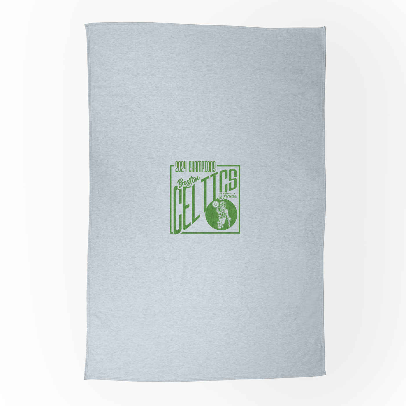 Boston Celtics 2024 NBA Champions Sublimated Sweatshirt Blanket