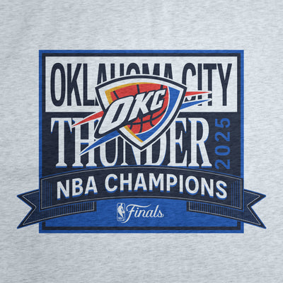Oklahoma City Thunder 2025 NBA Champions Sublimated Sweatshirt Blanket