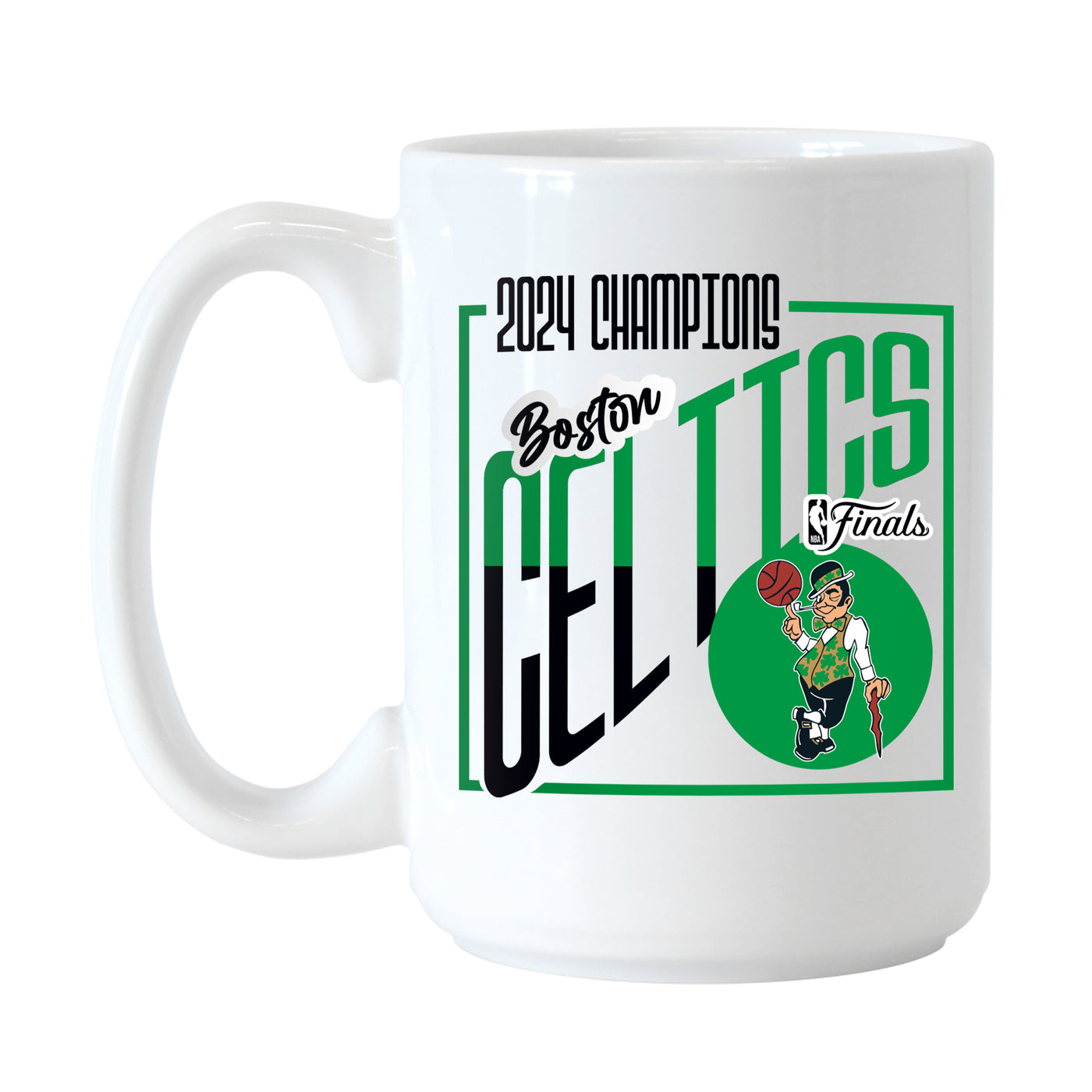 Boston Celtics 15oz 2024 NBA Champions Sublimated Mug