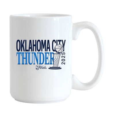 Oklahoma City Thunder 2025 NBA Champions 15oz Sublimated Mug