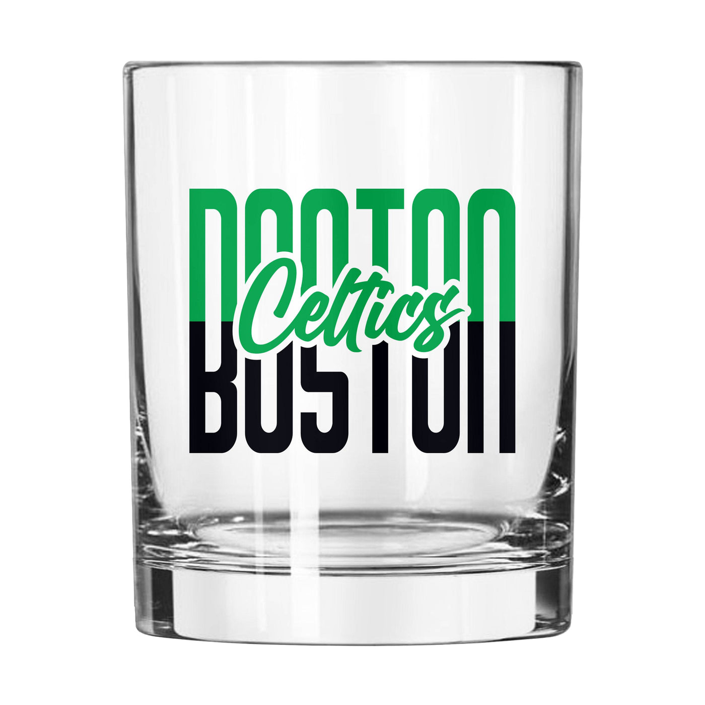 Boston Celtics 14oz 2024 NBA Finals Champions Rocks Glass