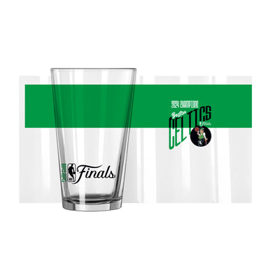 Boston Celtics 16oz 2024 NBA Finals Champions Colorblock Pint Glass